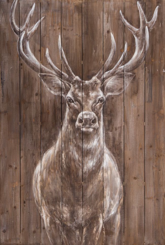 handgearbeitet wandbild auf holz bild hirsch 98069 600x600 web