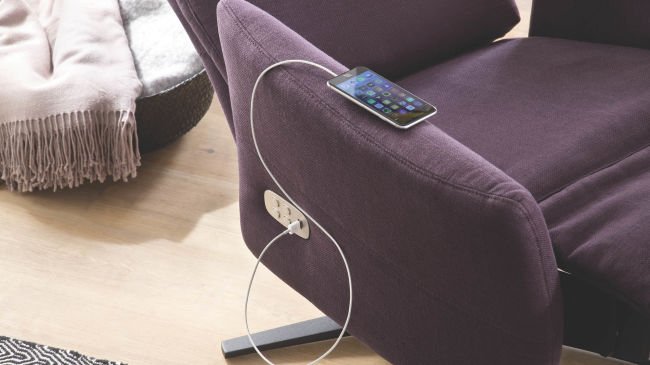 Fae Funktionssessel Trend berry w 8306 17 fein