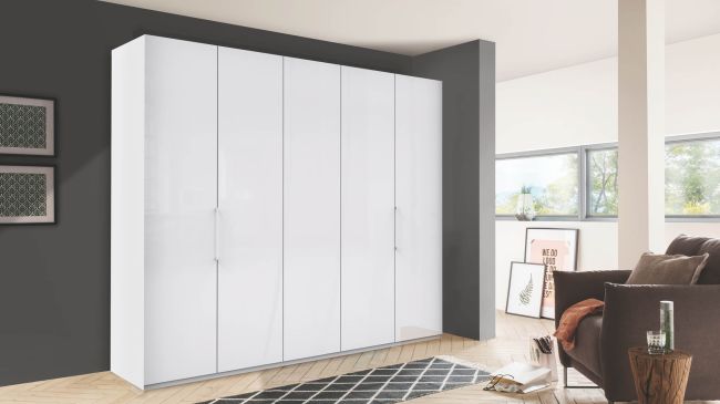 MONACO 1000 2000 03035 Weiss FTS 250cm Gl.weiss Griffe Chrom
