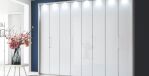 MONACO 1757 19 Kieselgrau D. FTS 300cm Gl.weiss