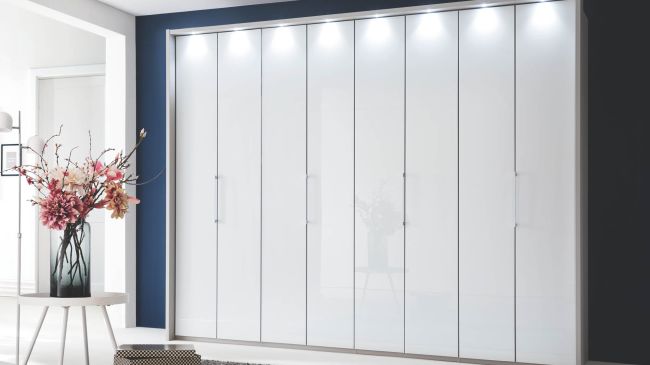 MONACO 1757 19 Kieselgrau D. FTS 300cm Gl.weiss