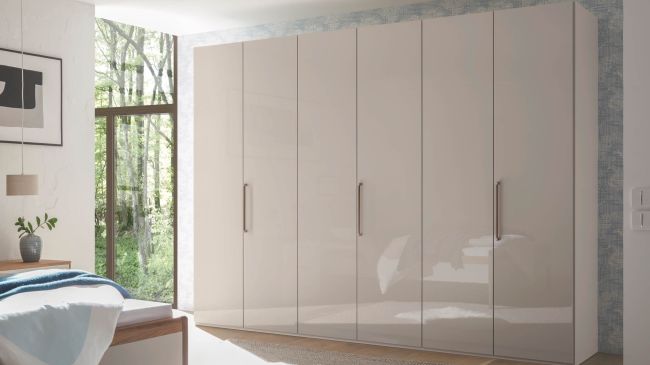 bedrooms L1000 high gloss Crystal grey classic walnut 01 AM