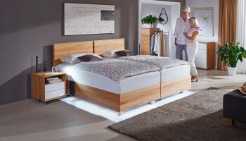Kirchner cortina duobett classic paar bear 2