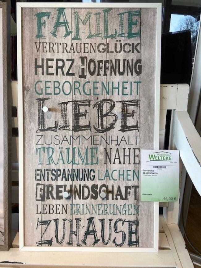 Garderobe Familie