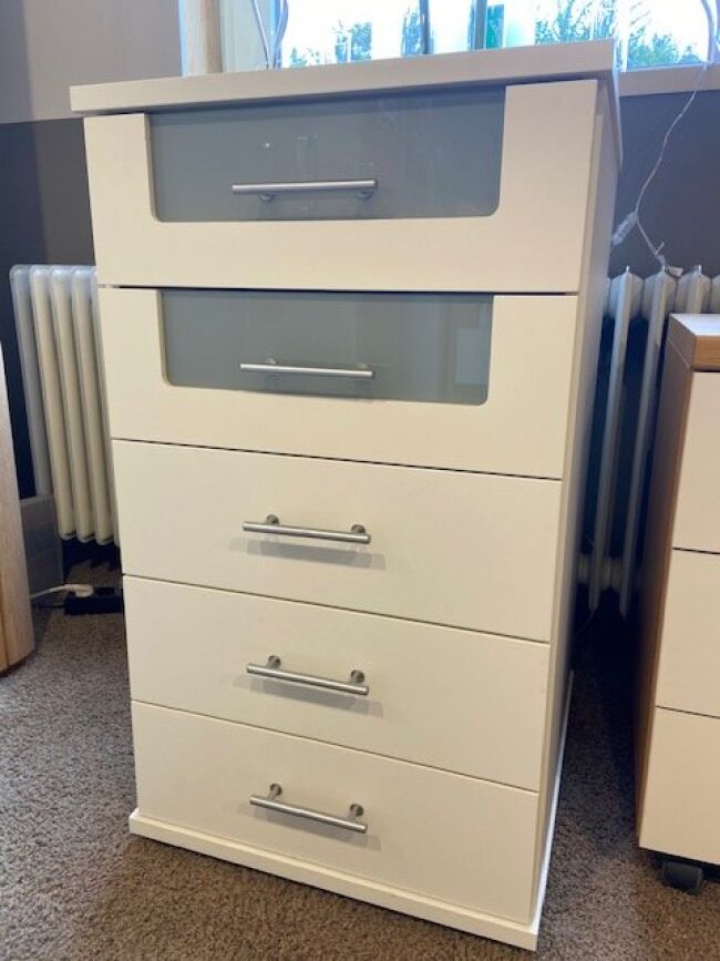 Schubladenkommode weiss 2
