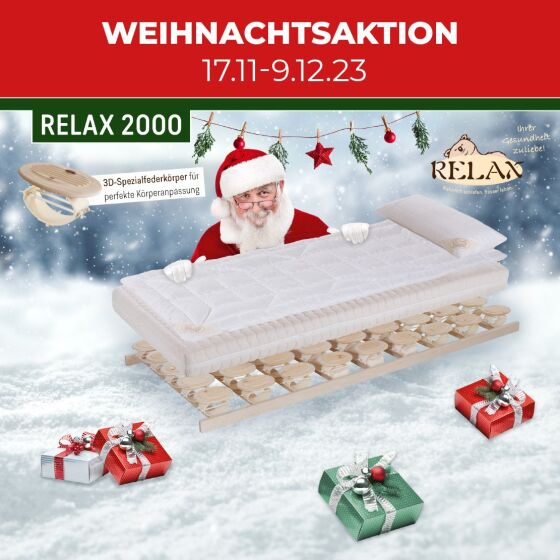 Welteke Relax Weihnachtsaktion Slider 23 11 12